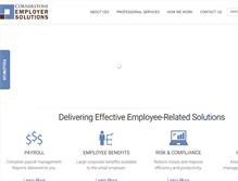 Tablet Screenshot of cornerstoneemploy.com